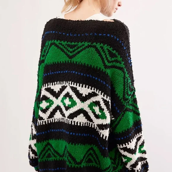 Free People Wrenly Tunic Sweater XS - Picture 3 of 4